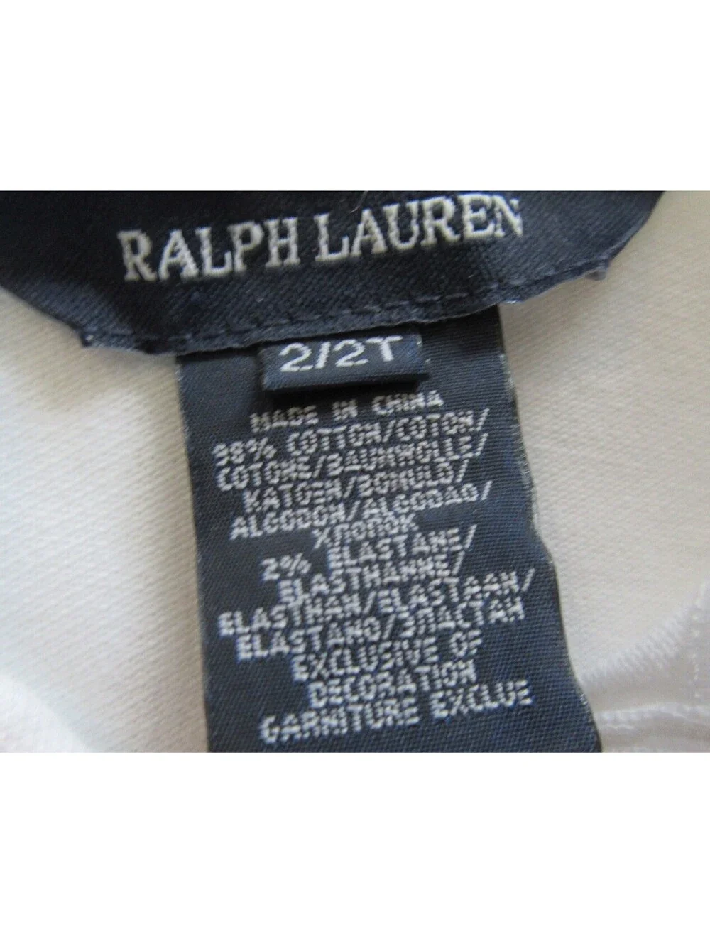 Ralph Lauren Polo Baby Girls All Over Pony Dress White 2T NWT NEW